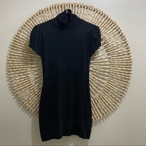 Women’s black turtle neck sweater